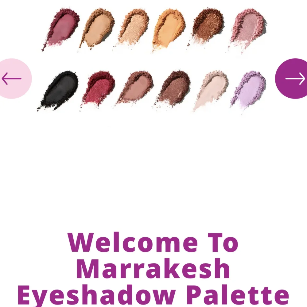 NWT Welcome to Marrakesh Eyeshadow Palette BOHO SHIMMER EYESHADOW